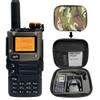UVK6 walkie Talkie 200Ch 5W Air Band Dual Band VHF UHF DTMF FM NOAA Weather Forecast, with Flash Replication Frequency LCD Display for Hiking Camping Trip Two-Way Radio view 1