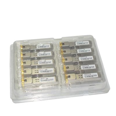 WVCLTVJA GLC-T 10/100/1000BASE-T SFP RJ45 100M Electrical Port GLC-T Copper Transceiver(10 pcs)
