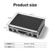 Starlink Mini Case Travel Case Portable Hard Case fits Starlink Mini Dish Kit Kickstand Pipe Adapter Power Supply and Accessories Storage with Combination Lock Black view 4