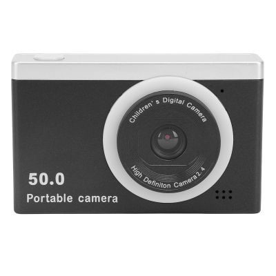 Serounder Digital Camera, Autofocus 1080P 50MP Vlogging Camera with Dual Cameras 8X Zoom Anti Shake Built in Filters Compact Camera for Teens Adult Beginner (Black)