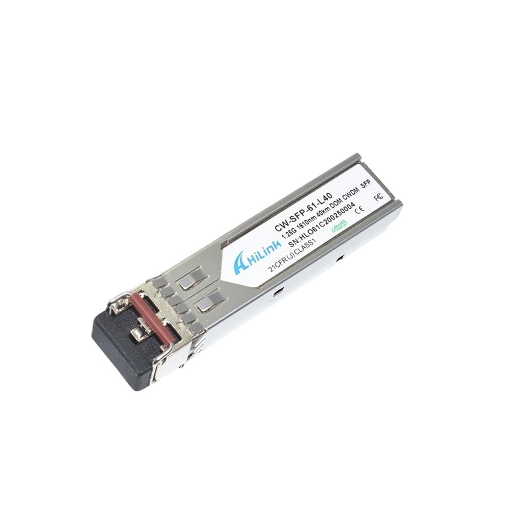 WVCLTVJA Dual LC 1.25G 1610nm 40km CWDM SFP Transceiver with DOM Function