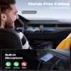 KAIY Bluetooth Receiver for Car AUX, Hands-Free Calling & Music Bluetooth Audio Receiver for Car USB-Powered, 3.5mm Adapter USB 2.0 to 3.5mm Jack Compatible with Speakers/Home Stereo view 3