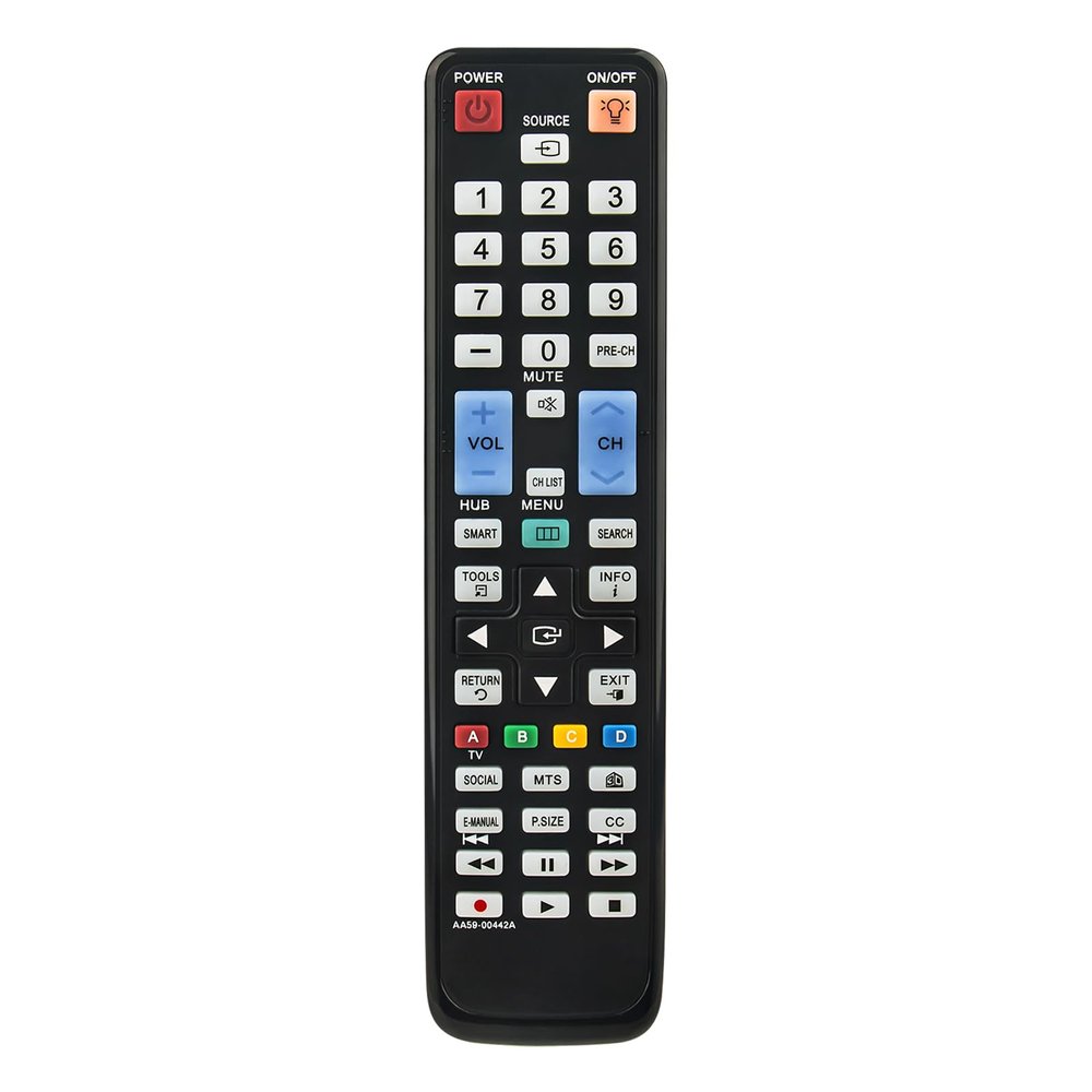 AA59-00442A Replacement Remote Control Sub AA59-00443A AA59-00441 Compatible with Samsung LED TV UN4006400 UN32D6500 UN40D6500 UN46D6500 UN55D6500 UN40D6400UF UN40D6420UF UN46D6400UF UN46D6420UF