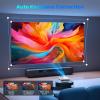 FUDONI S1 Netflix Licensed & Dolby Audio Projector with WiFi and Bluetooth 4K Supported and 100 inch Projector Screen view 4