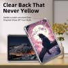 Tudguiloae Moonlight Black Cat for Kindle Fire Max 11 2023 Case, Lightweight Slim Transparent Soft TPU Shockproof Four Corner Anti-Fall Clear Skin Bumper Cover Perfectly Protection for Fire Max 11 view 2