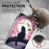 Tudguiloae Moonlight Black Cat for Kindle Fire Max 11 2023 Case, Lightweight Slim Transparent Soft TPU Shockproof Four Corner Anti-Fall Clear Skin Bumper Cover Perfectly Protection for Fire Max 11 view 3