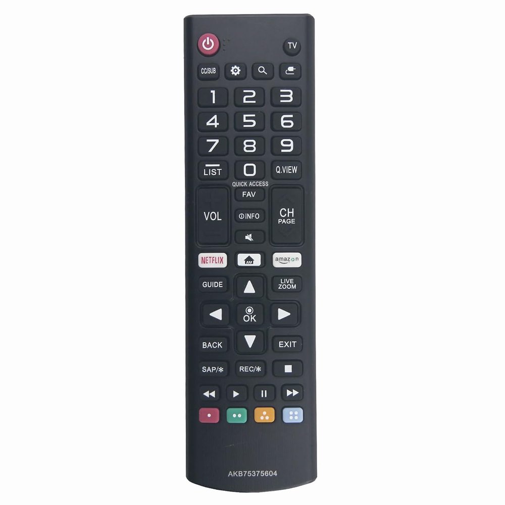 AKB75375604 Replacement Remote for LG TV 65UK6300BUB 60UK6200PUA 65UK6350PUC 60UK6250PUB 55UK6300BUB 55UK6200PUA 55UK6350PUC 55UK6250PUB 50UK6300BUB 49UK6200PUA 49UK6300BUB 49UK6250PUB 49UK6350PUC