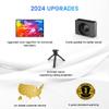 Iolieo Portable Projector 2025 Full HD 1080P 380ANSI Lumens HDMI/VGA/AV/USB for Home Theater and Outdoor Movies | 3-Year Warranty and Service in the US view 3