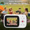 GOWENIC Digital Camera, 2.5K 72MP Autofocus Travel Selfie Camera with Dual Screen 16X Digital Zoom Anti Shake, Automatic Light Sensitive (White) view 3