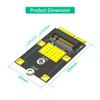 MSATA to M.2(NGFF) Key B Adapter for 2230/2242 SSD Card view 3