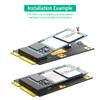 MSATA to M.2(NGFF) Key B Adapter for 2230/2242 SSD Card view 4