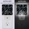 NEWzone Octopus Night Light Plug into Wall Decor 2 Pack, Decorative Night Light for Kids, Plug in Night Lights for Bedroom Living Room, Gift for Kids Adults view 2