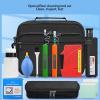 13-in-1 Fiber Optic Cleaning Kit with 400x Magnifier Comprehensive Cable Cleaner Tool for FC SC ST LC 1.25mm/2.5mm Interfaces view 3