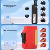 13-in-1 Fiber Optic Cleaning Kit with 400x Magnifier Comprehensive Cable Cleaner Tool for FC SC ST LC 1.25mm/2.5mm Interfaces view 4