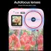 Digital Camera, Travel Selfie Camera with 2.5K 72MP Autofocus, Dual Screen 16X Digital Zoom, Anti Shake Vlogging Camera, Automatic Light Sensitive (Roseate) view 4