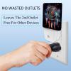 NEWzone Dream Catcher Galaxy Night Light for Kids 2 Pack, LED Plug into Wall Lights Dusk-to-Dawn Sensor, Nursery Nightlight for Kids Room, Bathroom, Bedroom Decor view 3