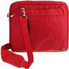 Navitech Red Sleek Water Resistant Travel Bag - Compatible with Magnavox 9 Inch TFT Portable DVD Player view 1