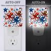 NEWzone Octopus Starfishes Night Light Plug into Wall with Dusk to Dawn Sensor LED Nightlight for Kid Girls Boys Room Decor, Hallway, Kitchen, Bathroom, Nursery, Stairs view 2