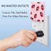 NEWzone Ladybugs Night Light 0.5W, Plug in Night Lights for Boys Girls Led Night Light Dusk to Dawn Sensor Nightlight for Stairway/Hallway/Bedroom view 3