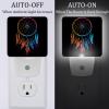 NEWzone Dream Catcher Night Light Plug into Wall for Girls Boys Room, Decorative Nightlights Auto Sensor Led Lights Wall Decor Gifts for Women Nightlight, 2 Pack view 2