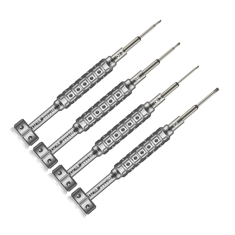 4 in 1 Electronics Repair Tool, Alloy Precision Screwdriver Repair Tool Kit for Phone, Coumputer, Laptop, Tablet
