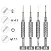 4 in 1 Electronics Repair Tool, Alloy Precision Screwdriver Repair Tool Kit for Phone, Coumputer, Laptop, Tablet view 3
