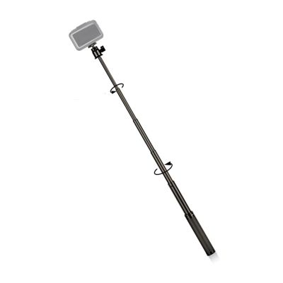Extension Rod, 27 Extension Pole for Ronin Stabilizers, 5 Sections Extendable, 1/4in Thread Ball Head, Adjustable Selfie Stick for Gimbal Stabilizer, Action Camera
