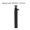 Extension Rod, 27 Extension Pole for Ronin Stabilizers, 5 Sections Extendable, 1/4in Thread Ball Head, Adjustable Selfie Stick for Gimbal Stabilizer, Action Camera view 3