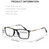 EYEGLASSTOR Blue Light Blocking Glasses for Men & Women, Small to Medium Face Lightweight TR90 Frame, Flexible Computer & Gaming Glasses, Anti Eye Strain Black view 2