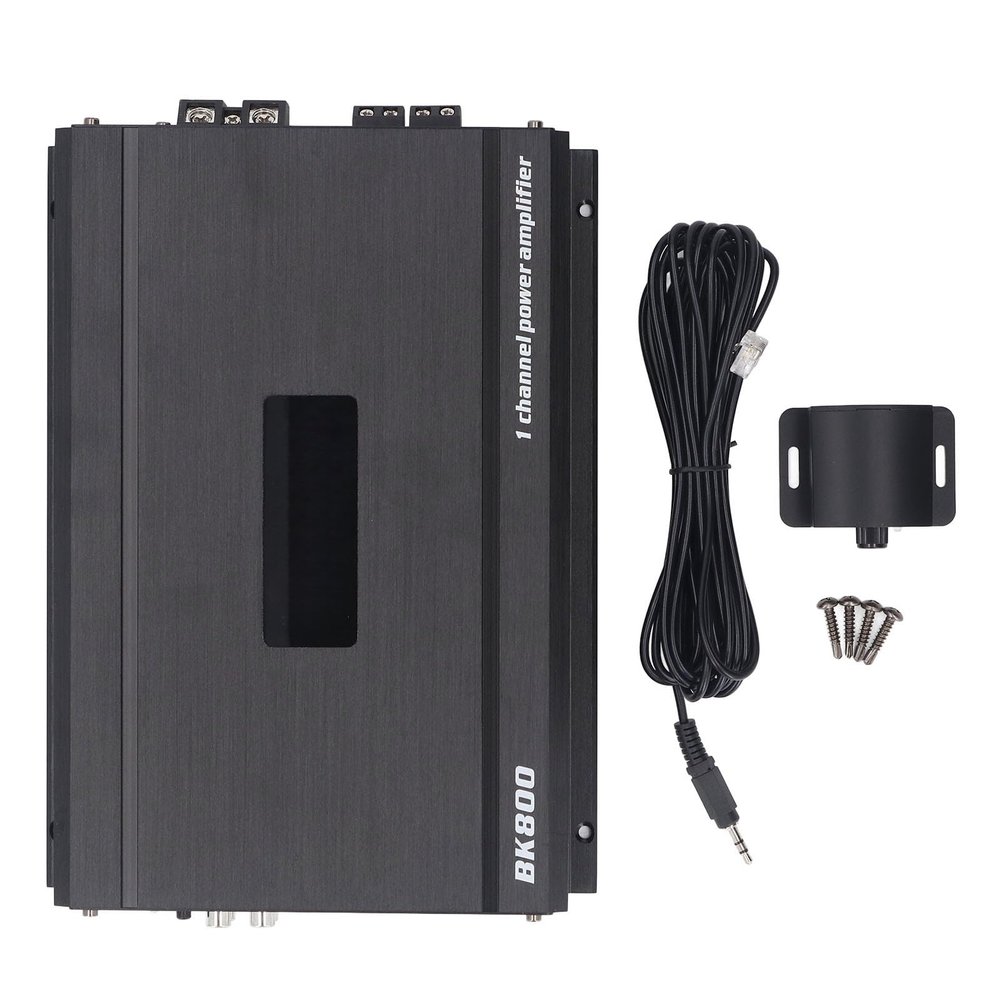 1500W Car Sound Amplifier Powerful Pure Low Bass Channel Amplifier for Truck Ship UTV Motorcycle