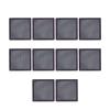 EBTOOLS PC Case Dust Mesh Filter, 140mm Computer Fan Filter Grills, PVC, Magnetic Frame, Dust Filter Cover for PC Case, Fan Vent, 10 Pack, Black view 1