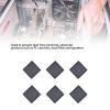 EBTOOLS PC Case Dust Mesh Filter, 140mm Computer Fan Filter Grills, PVC, Magnetic Frame, Dust Filter Cover for PC Case, Fan Vent, 10 Pack, Black view 3