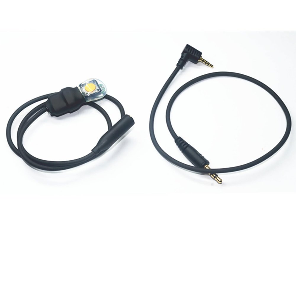 Bite Switch Aerial Shooting/bite Shutter Release Cable/Skydiving Photo line is Suitable for gh4 gh5 s5 s5m2x Parachuting/Extreme Sports/Underwater Photography/Aerial Photography/Camera Work