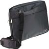 Navitech Black Sleek Water Resistant Travel Bag - Compatible with WONNIE 10.5" Two Car DVD Player view 1