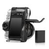 MegaGear Genuine Leather Camera Case for Fujifilm X-T50 (16-50mm & 18-55mm)- Stylish and Protective - Black view 2