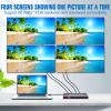 Diaogenlee 8K HDMI Splitter 1x4 8K@60Hz, 4K@120Hz, HDMI 2.1 Splitter 1 in 4 Out, Downscaler EDID Mode, hue Light sync, Compatible with Xbox Series X, PS4 Pro, PS5, Blu-ray Player view 2