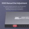 Diaogenlee 8K HDMI Splitter 1x4 8K@60Hz, 4K@120Hz, HDMI 2.1 Splitter 1 in 4 Out, Downscaler EDID Mode, hue Light sync, Compatible with Xbox Series X, PS4 Pro, PS5, Blu-ray Player view 3