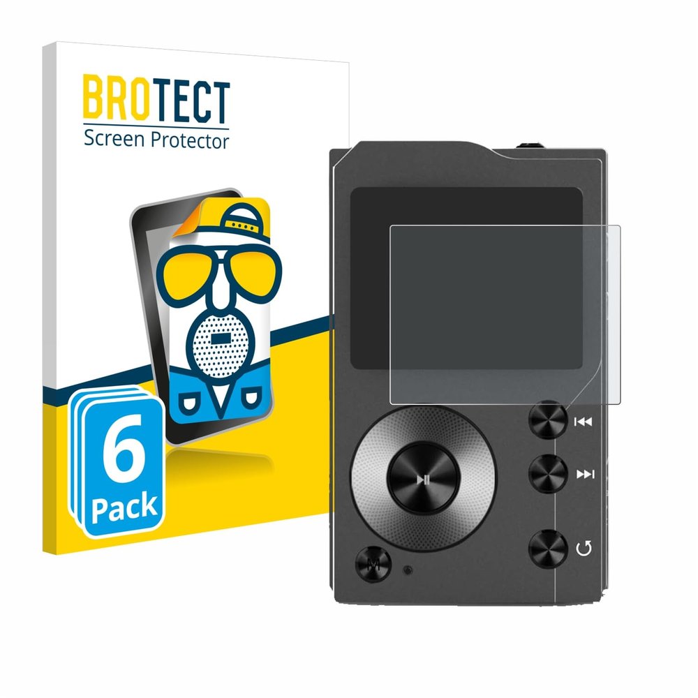 brotect Screen Protector Anti-Glare Compatible with Surfans F20 (6 Pack) Screen Protector Matte, Anti-Fingerprint Protection Film