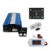 AIMS Power 2000 Watt Pure Sine Inverter with Automatic Transfer Switch 12 Volt DC to 120 Volt AC Includes Remote, Fuse Kit, and Volt Meter view 1