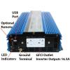 AIMS Power 2000 Watt Pure Sine Inverter 12 Volt DC to 120 Volt AC Includes Remote, Fuse Kit, and Battery Volt Meter view 3