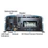 AIMS Power 1200 Watt Pure Sine Inverter with Automatic Transfer Switch 12 Volt DC to 120 Volt AC Includes Remote, Fuse Kit, and Volt Meter view 3