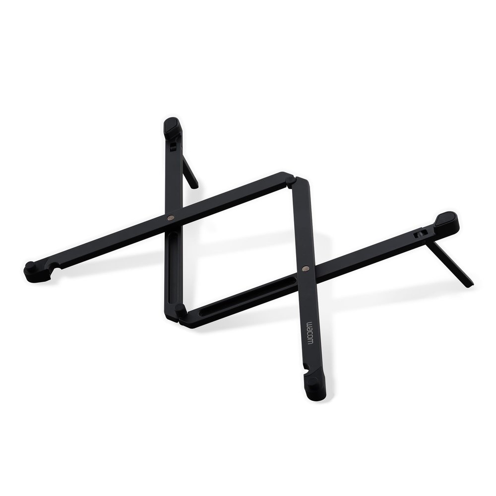 Wacom Foldable Stand for Drawing Tablet with Screen for Movink, One, a Slim Folding Portable Drawing Pad Riser Monitor Holder Accessory