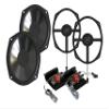 Hogtunes Wild Boar Audio WBA-2694 600 Watts 6"x9" Speakers (2 Pack) for Retro-LID-RM & HT-LID-RM Saddlebag Lids, Fits 2014-Current Harley-Davidson Motorcycles view 1