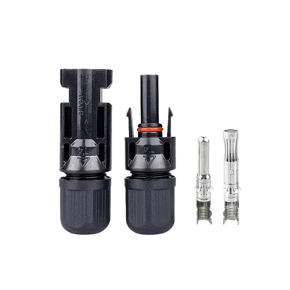 10/50/100Sets 1500V So1ar Connector P1ug 30A 50A MC Cable 2.5/4/6mm(1000V-50A-6MM,50 Sets)