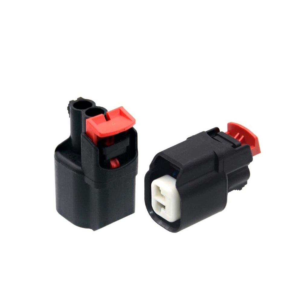 NPQPNAFC 5-50 Sets 2 Pin Molex Auto Waterproof Cable Connector Plastic Housing Wiring Harness Female Plug 34062-0027 Pin(5 Sets)