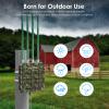 2026 AX1800 Outdoor WiFi 6 Extender, WAVLINK Outdoor WiFi Extender Signal Booster with PoE, Long Range Outdoor WiFi Access Point, IP67 Weatherproof, 4x8dBi Antennas, for Farm, Cameras, Patio, Starlink view 2