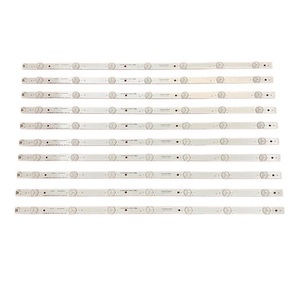 AGJPXFR LED Backlight Strips 7LED Fit for Sharp LC-55LBU591U LC-55LBU591C SVH550AQ0 55H6D 55DU6500(Kit 10pcs for 1 TV)