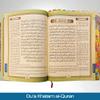 MAQDIS Noble A5 / B5 / A4 Size Quran Koran Book Colour Coded Arabic-English Word by Word Translation with Meaning (White, A5 Size (~15 x 21cm)) view 3