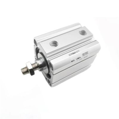CD55B CD55B20 C55B20 Compact Cylinder Double Acting Single Rod CD55N20-10 CD55N20-15 CD55N20-20 CD55N20-25 CD55N20-30 1Pcs(CD55B20-10)
