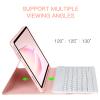 BQSS Keyboard Case for iPad Air 11" (M2) 2024 Detachable Keyboard Case for iPad Air 5th Generation & Stylus Pen for iPad 10th/9th/8th/7th/6th Gen view 4